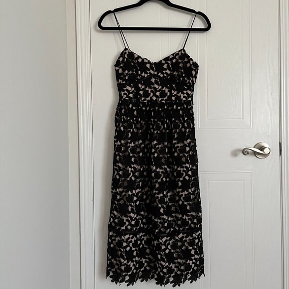 Club Monaco Bolari Lace Dress Sz 0 - Picture 2 of 8